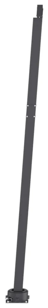 Toldo automático independente 300x250 cm amarelo e branco