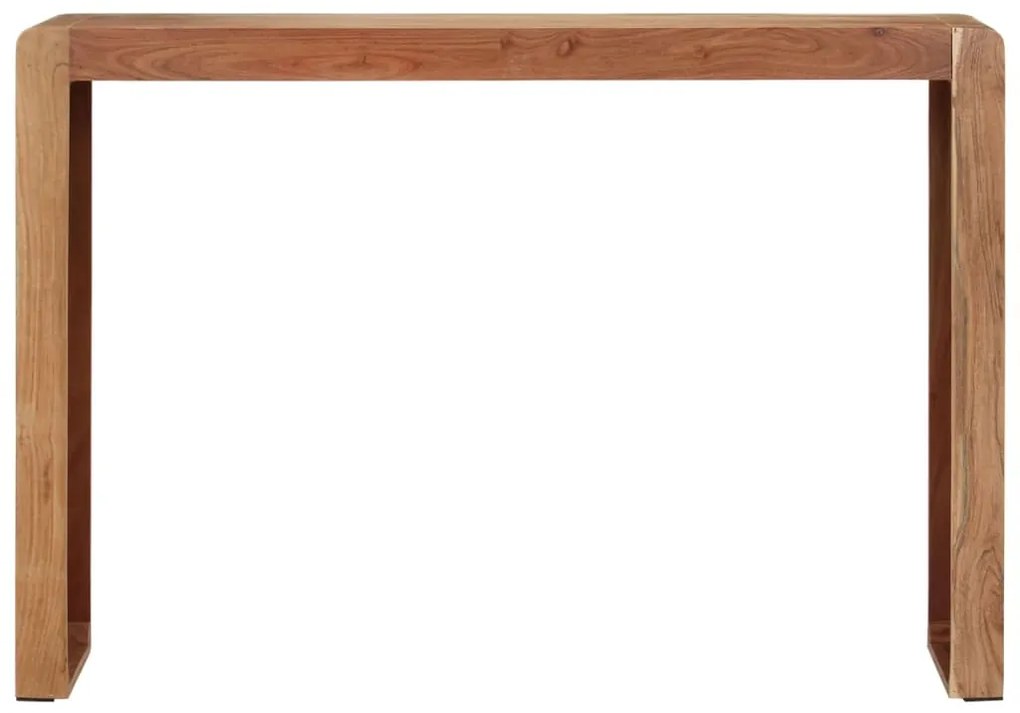 Mesa consola 110x30x76 cm madeira de acácia maciça