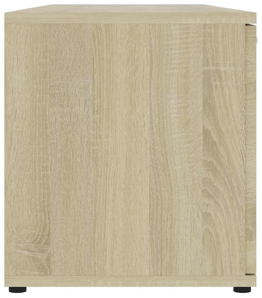 Móvel de TV 120x34x37 cm derivados de madeira carvalho sonoma