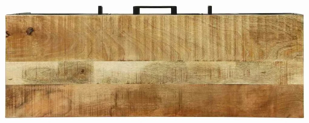 Sideboard vidaXL 100x35x70 cm Madeira Sólida de Mangueira