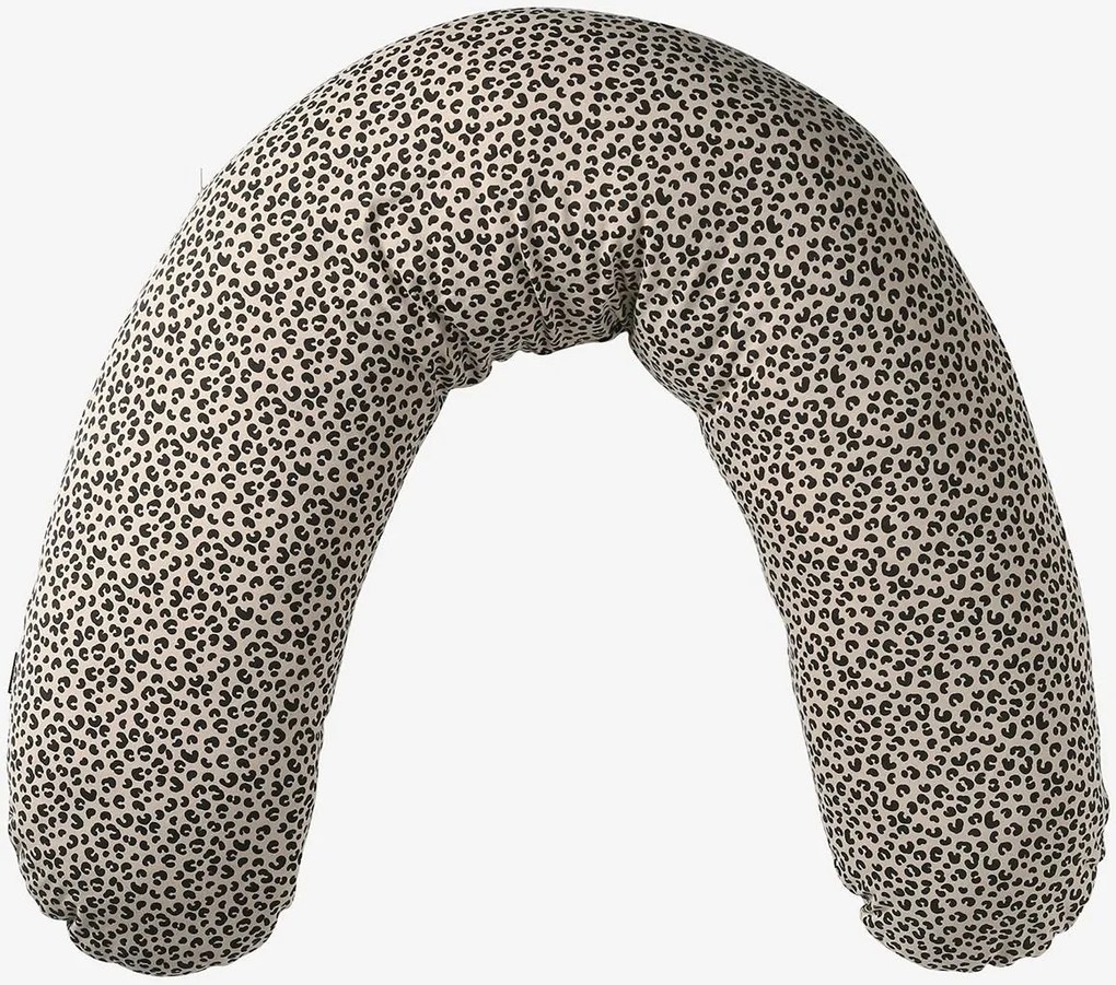 Almofada de amamentação + capa de proteção, coleção Bio bege-areia