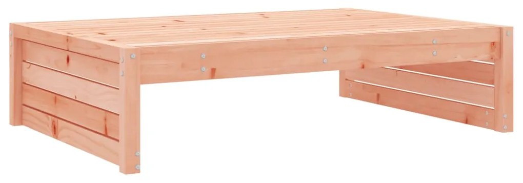 5 pcs conjunto lounge de jardim madeira de douglas maciça