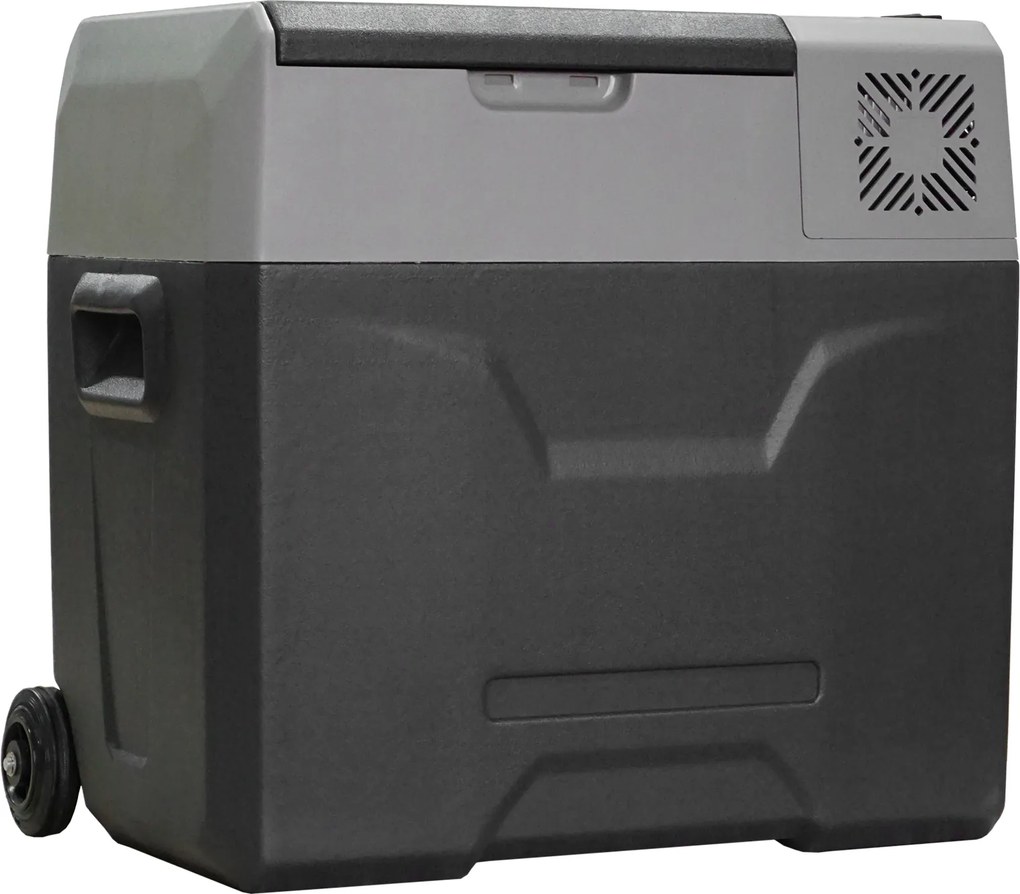 Geleira Refrigerador-congelador portátil Refrigerador por compressão Refrigerador elétrico com temperatura de -20 °C, 50 L, 12 V/24 V e 110 V-240 V