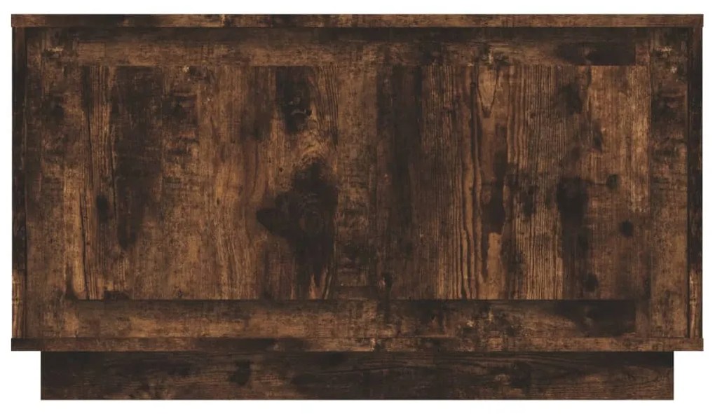 Móvel de TV 80x35x45 cm derivados de madeira carvalho fumado