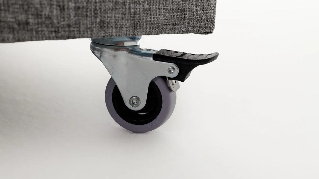 Sofá-Cama de Canto Fly – Cinzento – 210x70x280 cm