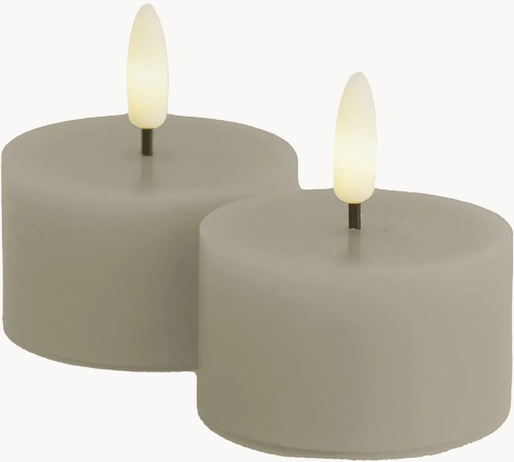 Velas LED reguláveis Sille, conjunto de 2