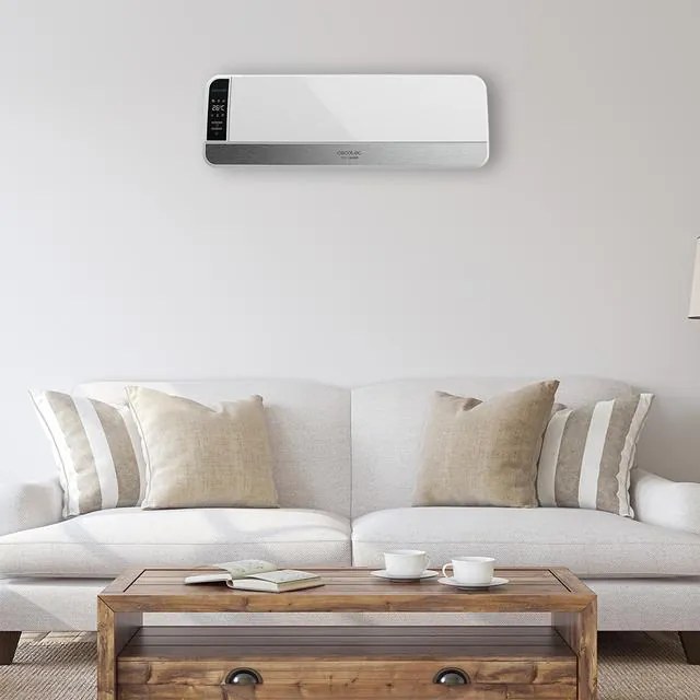 Aquecedor elétrico Baixo Consumo Cerâmico Ready Warm 5250 Swing Box Ceramic 2000W, Ecrã LED, Oscilação, IPX2, Temporizador, 3 Modos, proteção contra s