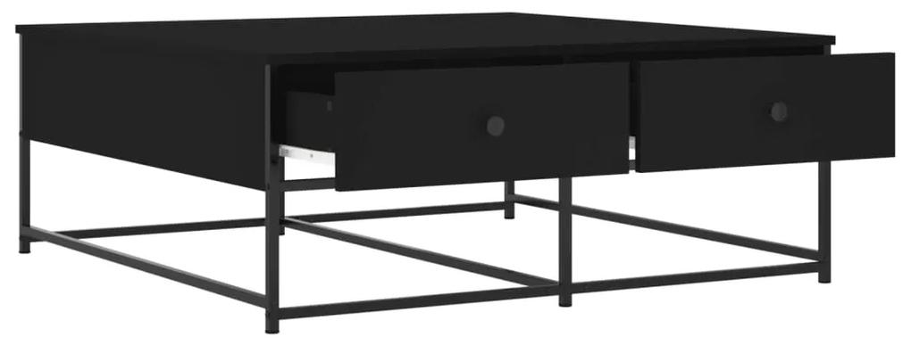 Mesa de centro 100x99x40 cm derivados de madeira preto