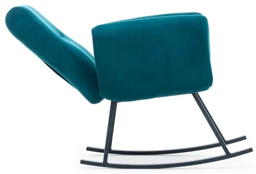Cadeira de Balanço Kono – Verde Petróleo – 86x50x50x48 cm