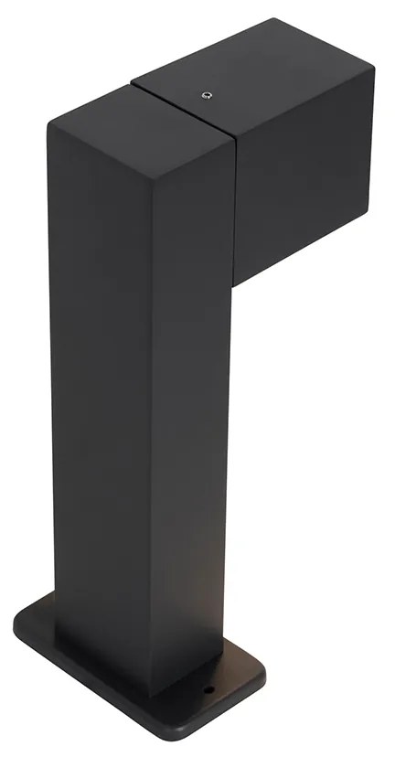 Candeeiro de pé industrial para exterior cinzento escuro 30 cm IP44 - Baleno Moderno,Industrial