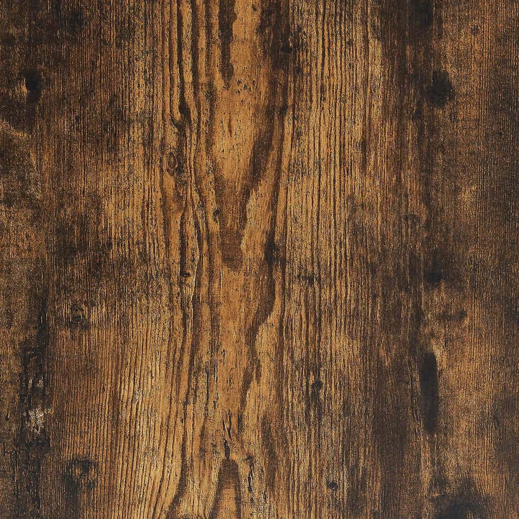 Mesa de cabeceira 40x35x50 cm derivados madeira carvalho fumado