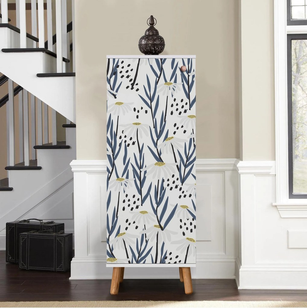 Sapateira Vegas – Branco – 50x135x38 cm