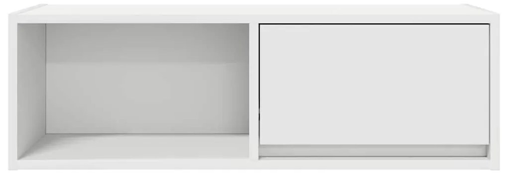 Móvel p/ TV 80x31x25,5 cm derivados de madeira branco