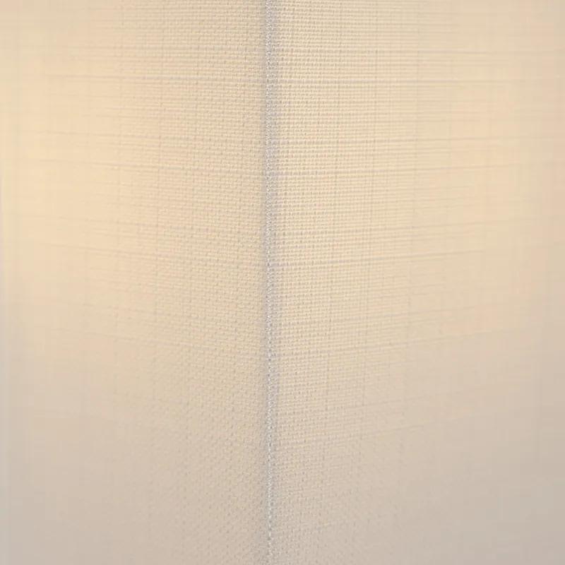 Candeeiro de parede moderno branco de juta - Vete Moderno