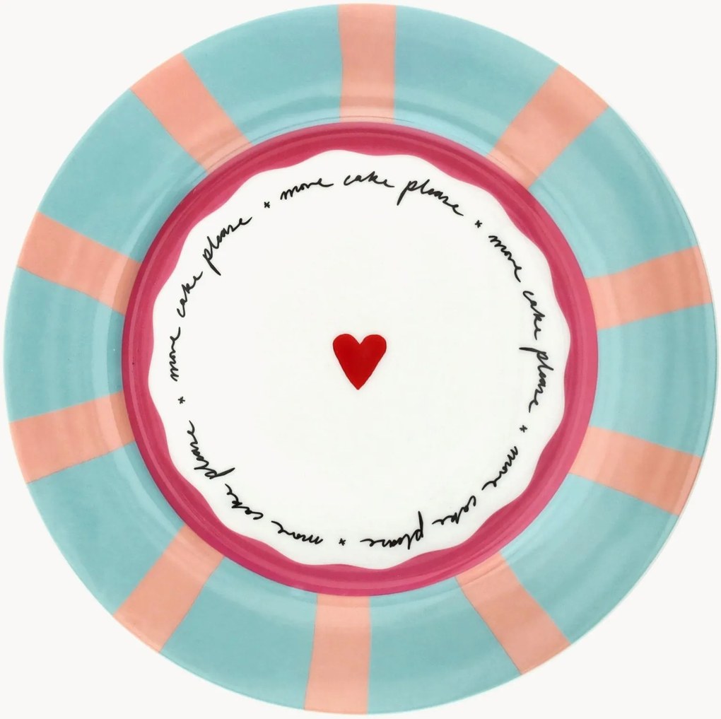 Prato de sobremesa New Milk & C Madame