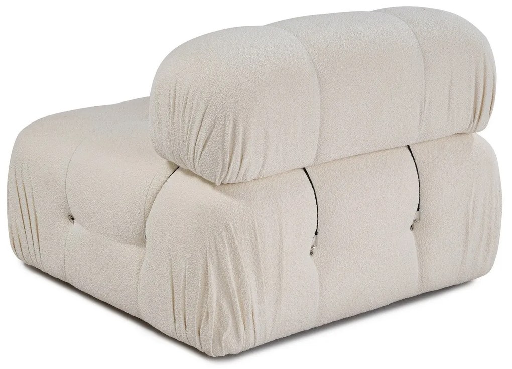 Sofá 1 Lugar Bubble – Branco – 95x95x75 cm