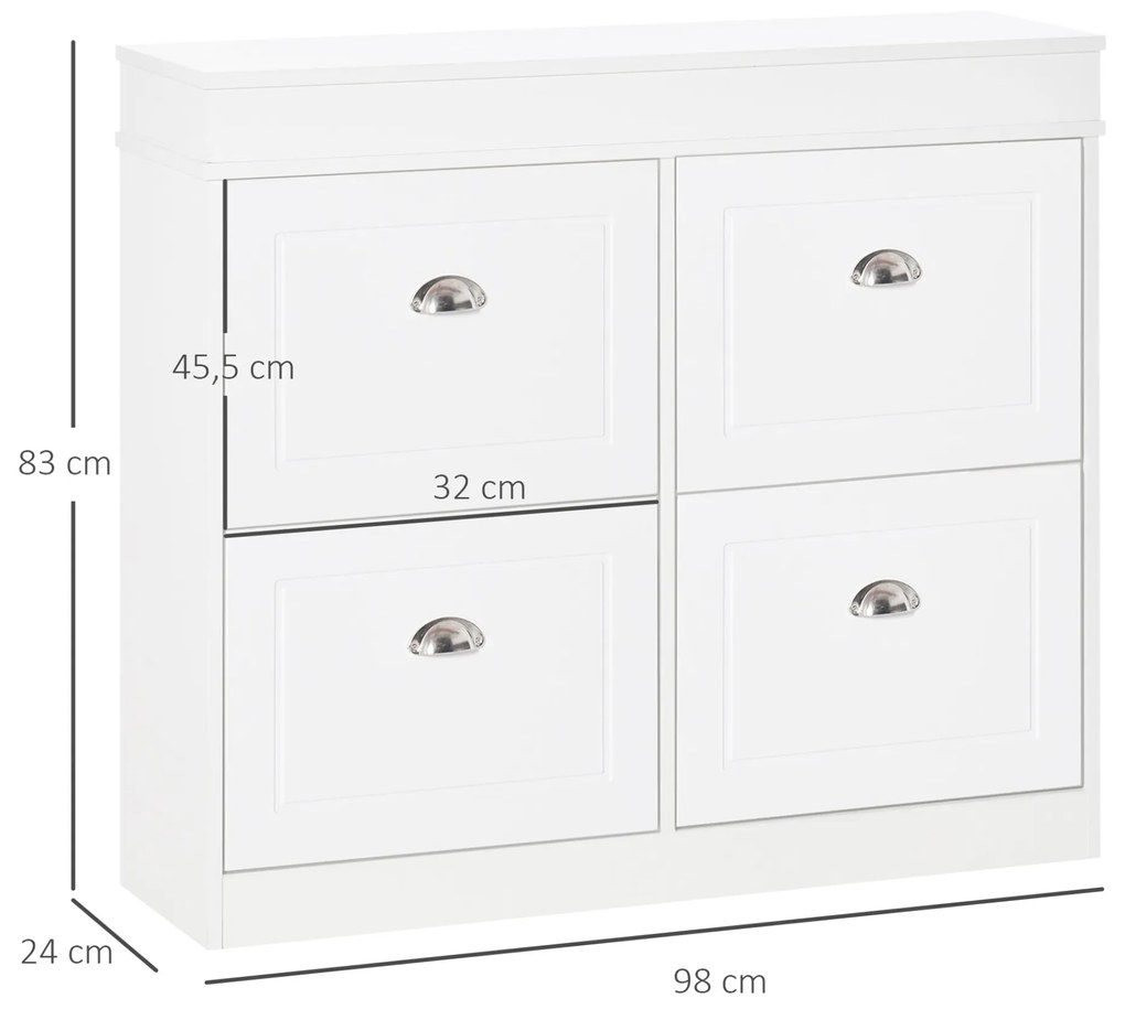 Consola de Entrada com Sapateira Yamas - Design Nórdico