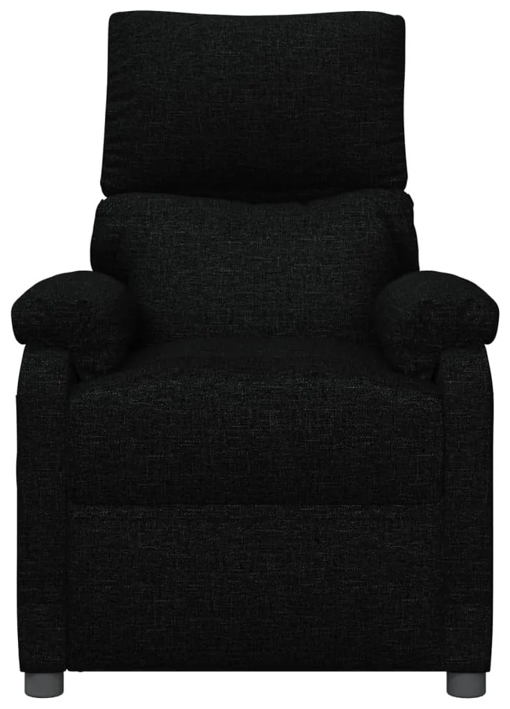 Poltrona de massagens elétrica tecido preto