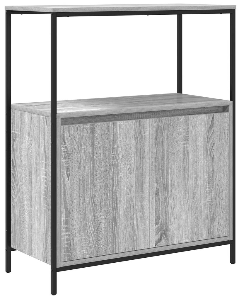 Conjunto de Móveis para a Casa de Banho 5 Peças vidaXL Cinza Sonoma em