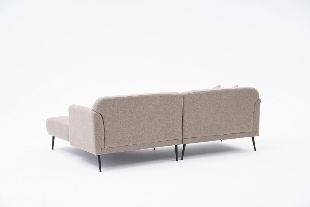 Sofá de Canto Revos – Castanho – 250 x 86 x 100 cm