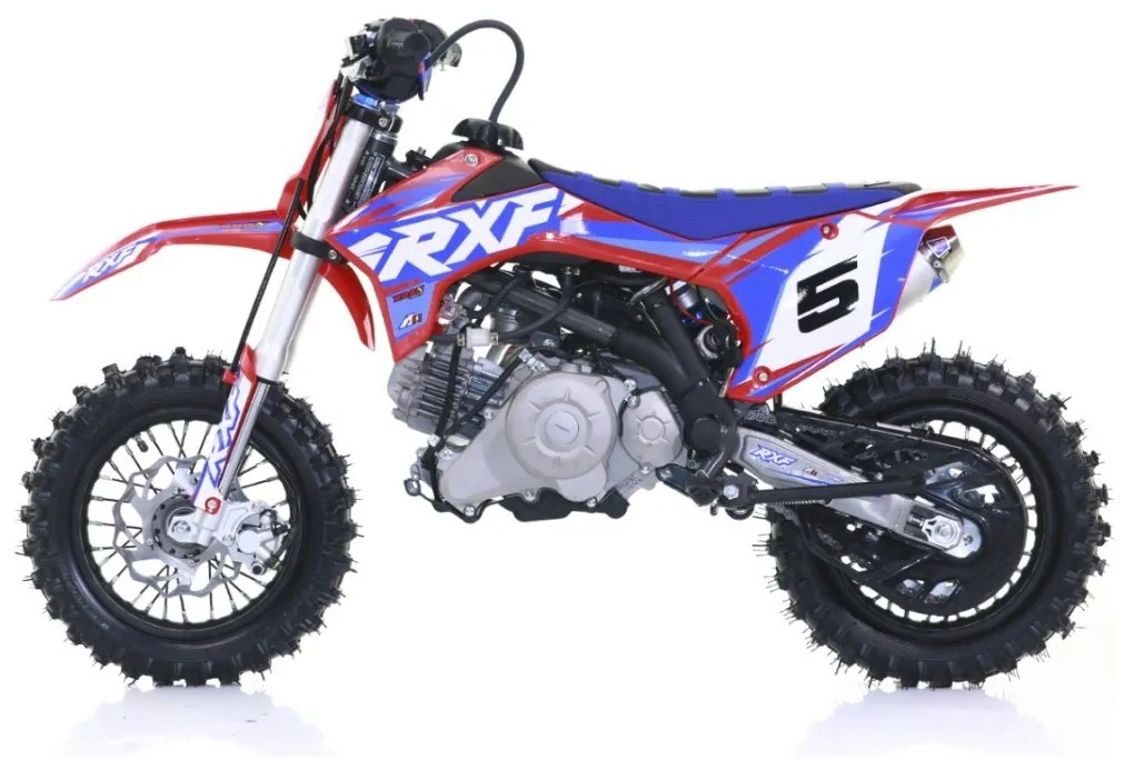Mini MOTO Crianças CROSS Gasolina automática 50cc Apollo RXF 10/10" Vermelha