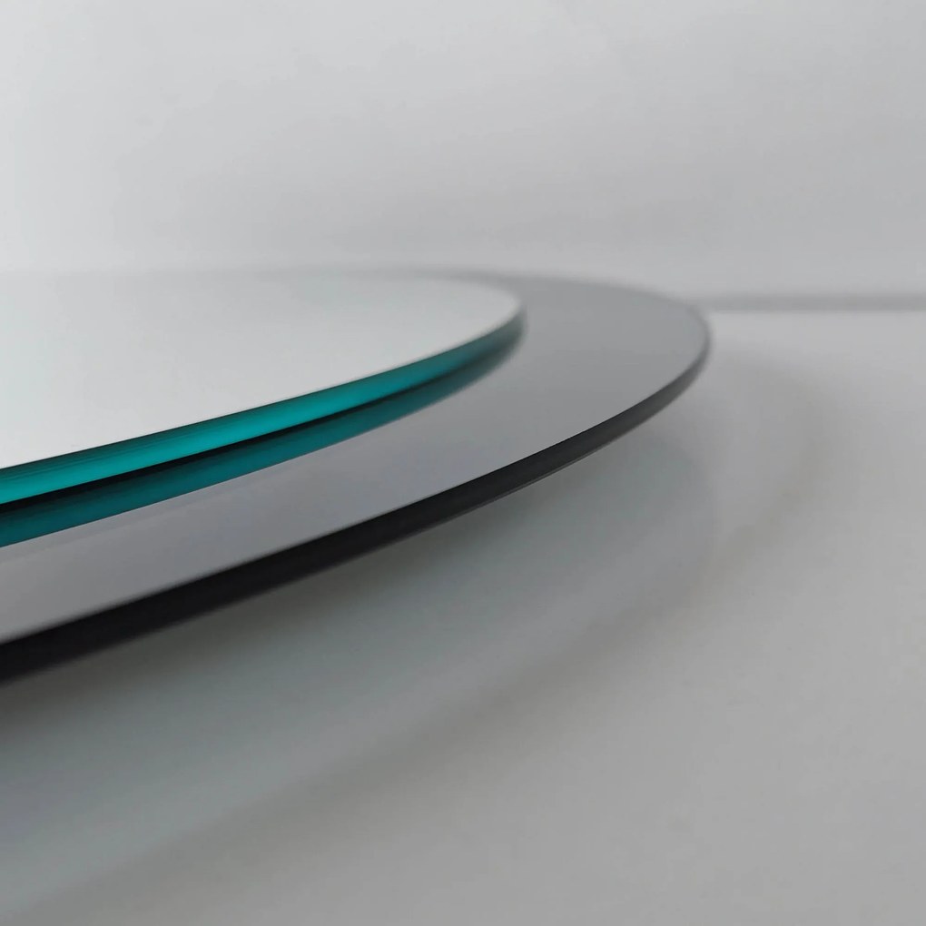 Espelho Aqua – Fumê – 65x65 cm