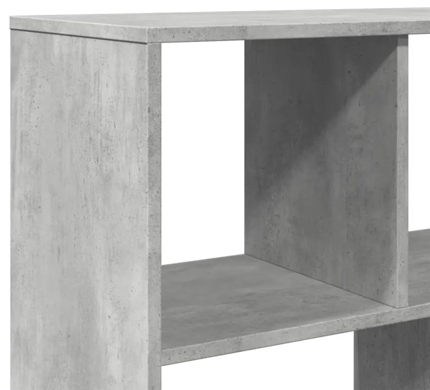Estante 100x33x156,5 cm derivados de madeira cinzento cimento