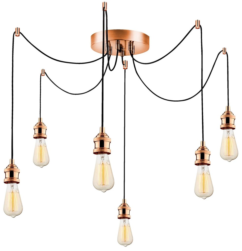 Candeeiro de Teto Kabluni – Cobre – 126 cm x 102 cm