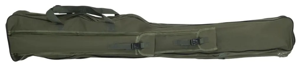 Saco para cana de pesca 150 cm tecido oxford verde-escuro