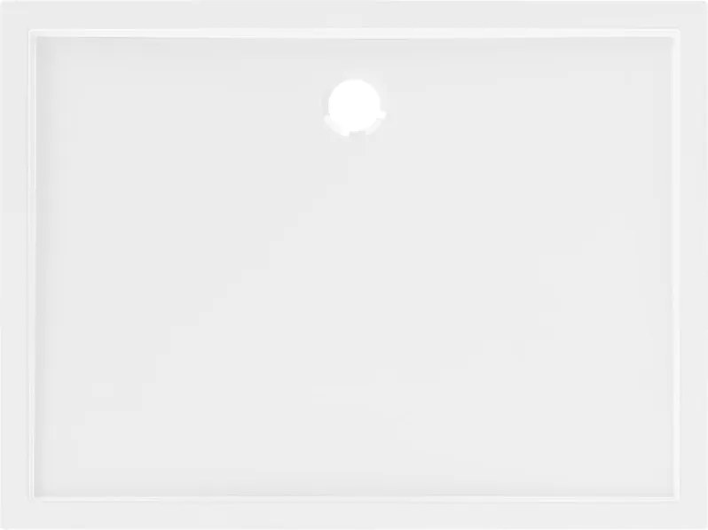 Mexen Flow base de duche retangular slim 95 x 90 cm, branco brilho - 46R109095