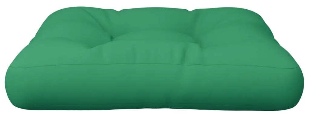 Almofadão para paletes 58x58x10 cm tecido verde