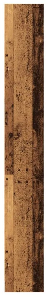 Estante 60x24x176 cm derivados de madeira madeira velha