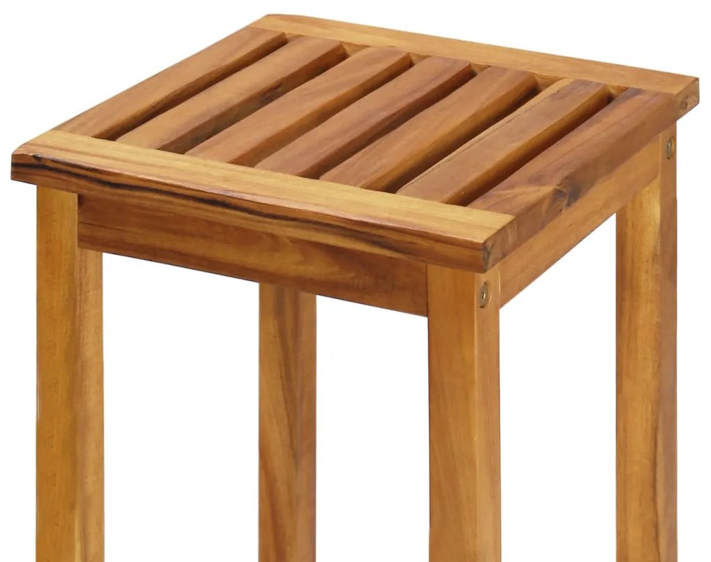 Conjunto de bar para jardim 3 pcs madeira de acácia maciça