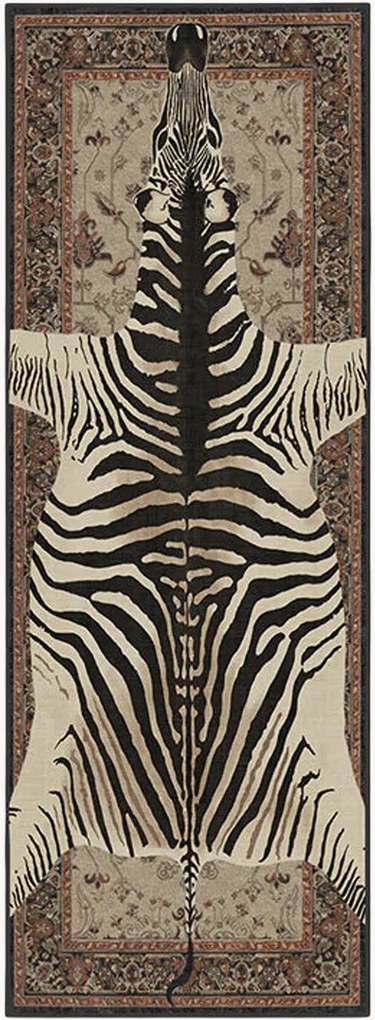 Passadeira lavável de pelo curto Safari By Iris Apfel