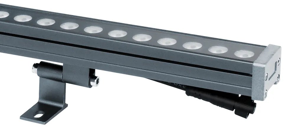 Projetor LED linear 24W RGB+CCT, DC24V, RF, Alexa, SYNC. 1m, RGB + Dual Branco Regulável