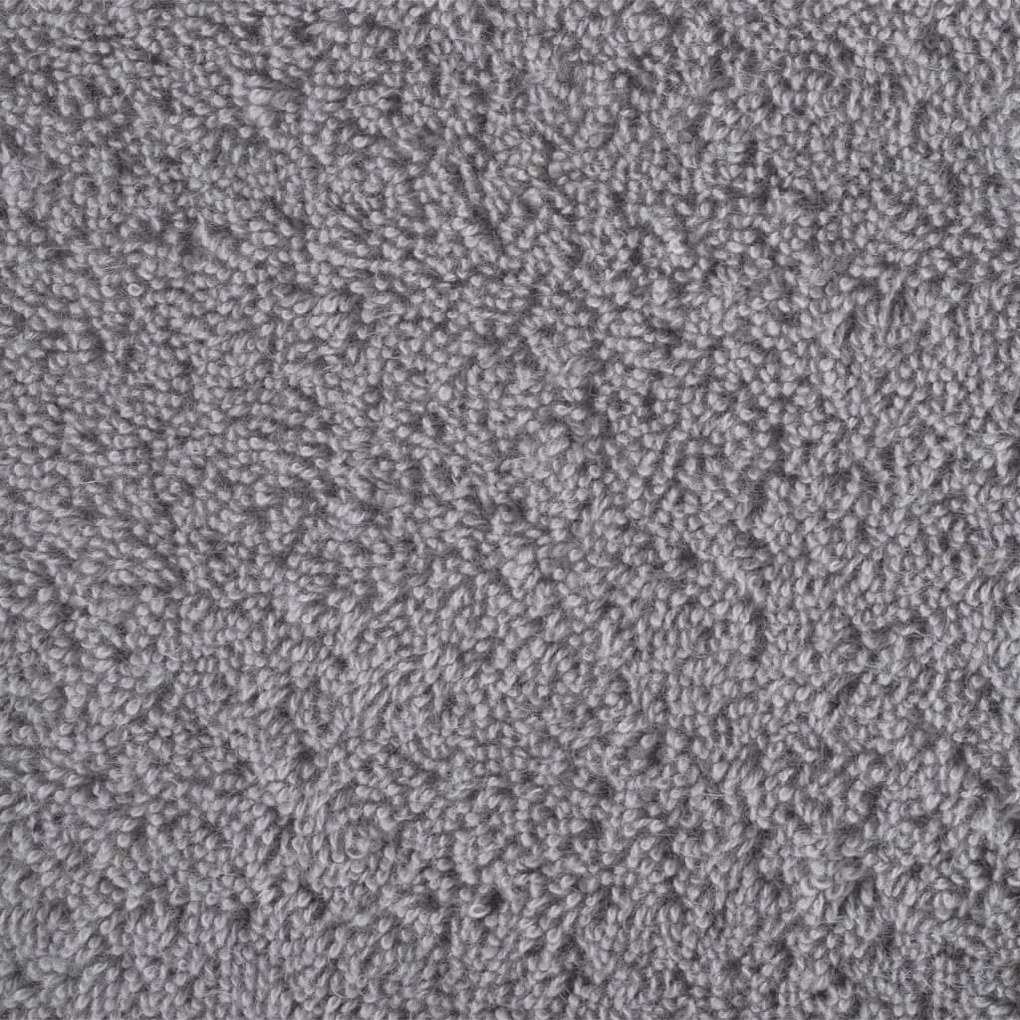 Toalhas de banho premium SOLUND 10pcs 70x140cm 600gsm cinzento