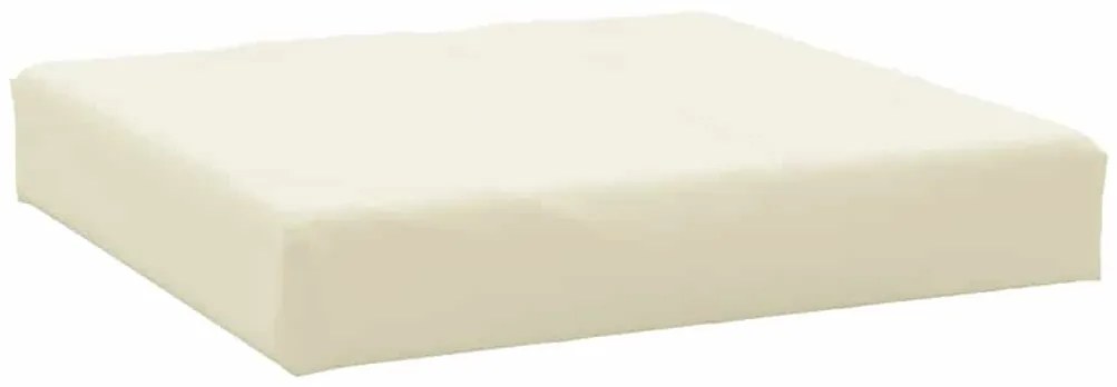 Almofadões p/ paletes 2 pcs tecido oxford branco nata