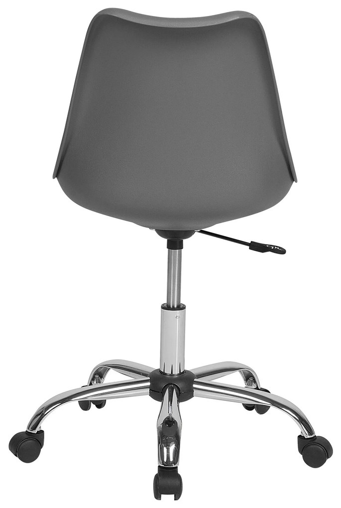 Cadeira de escritório cinzenta DAKOTA II Beliani