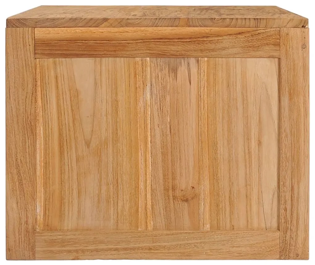 Mesa de centro 90x50x40 cm madeira de teca maciça