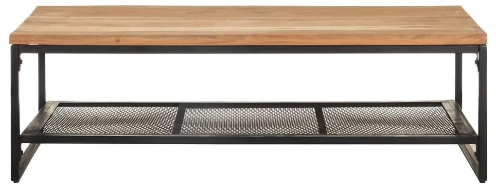 Mesa de centro 110x60x35 cm madeira de acácia maciça