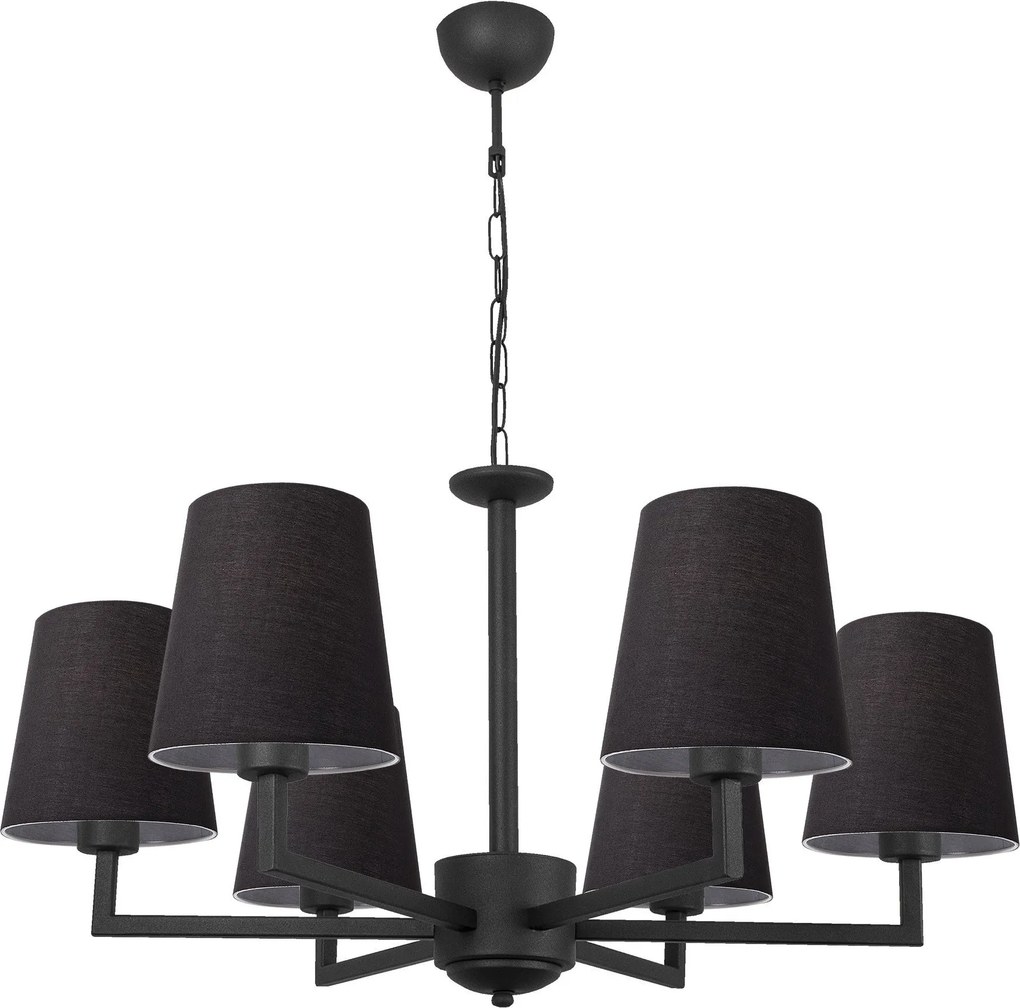 Candeeiro de Teto Profil – Preto – 80 cm