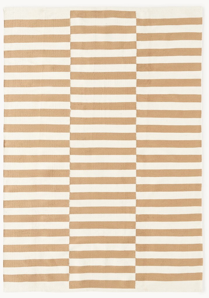 Tapete em kilim artesanal às riscas Donna