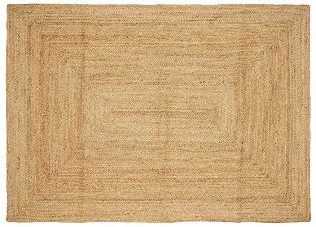 vidaXL Tapete de Área Bege 240 x 340 cm Juta