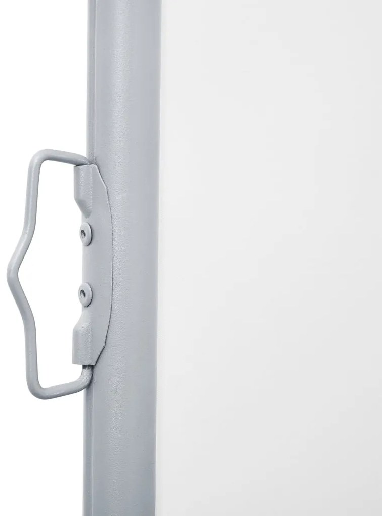 Toldo lateral retrátil 160x600 cm cor creme