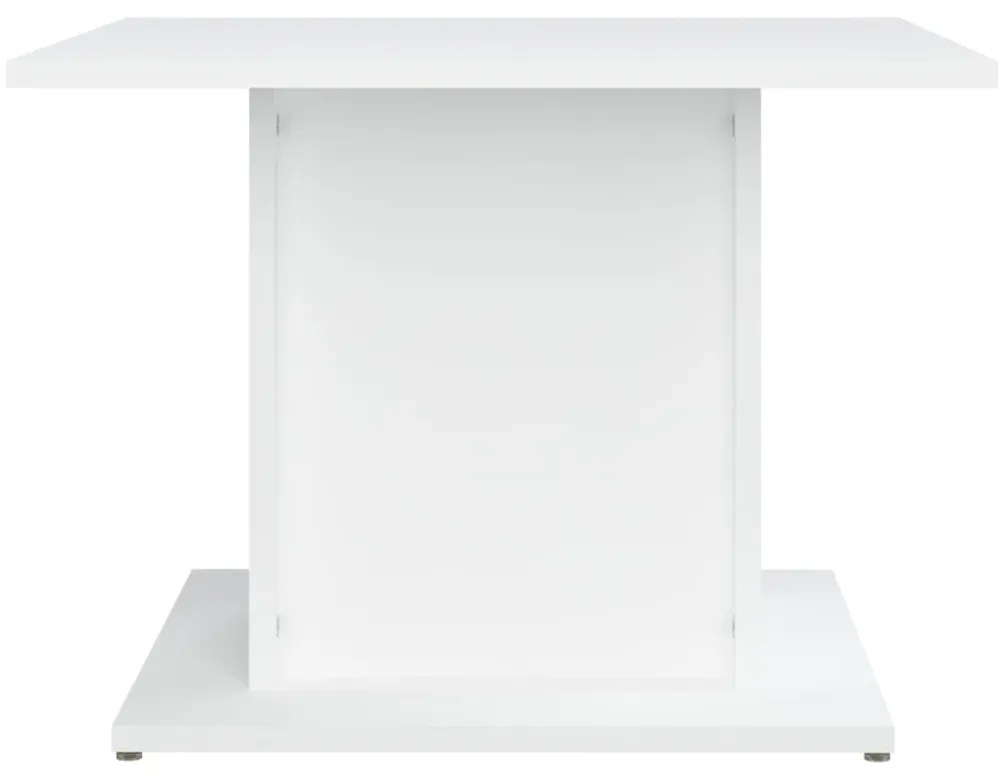 Mesa de centro 55,5x55,5x40 cm derivados de madeira branco