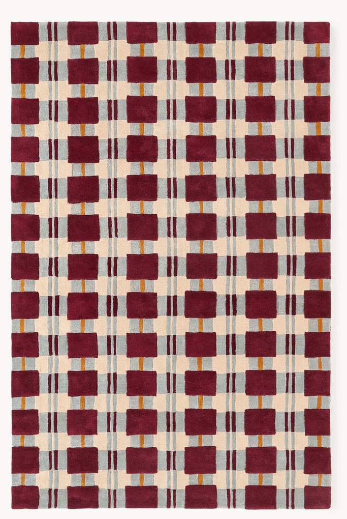 Tapete em lã artesanal Kimi