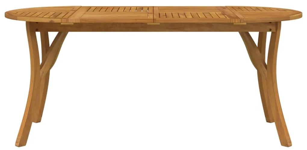Mesa de jardim 200x90x75 cm madeira de acácia maciça