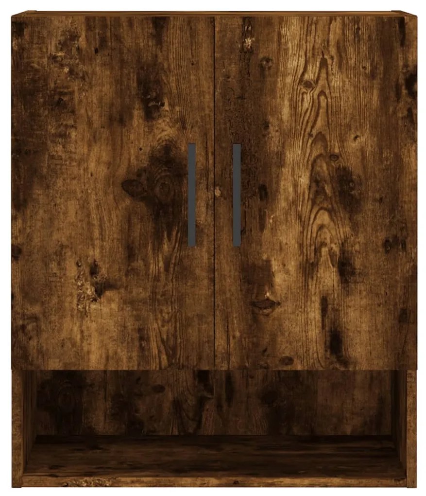 Armário parede 60x31x70 cm derivados de madeira carvalho fumado