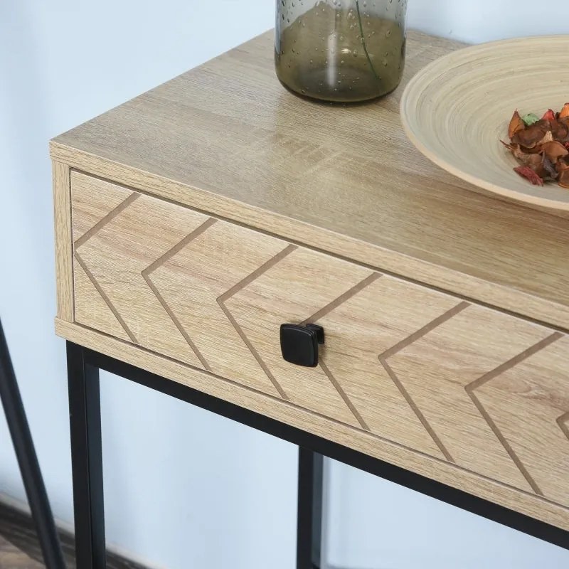 Consola de Entrada Prana de 2 Gavetas - Design Retro