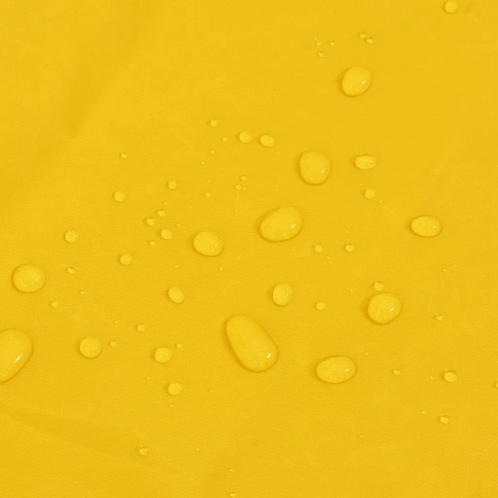 Capa de chuva para cães com tiras reflectoras amarelo 4XL